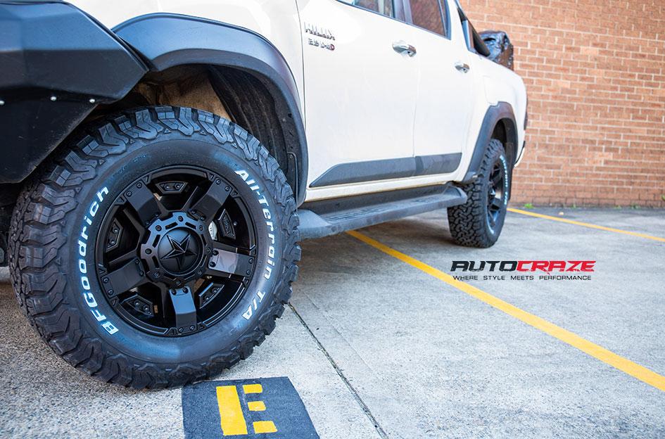 TOYOTA HILUX N80 4WD ROCKSTAR XD 2 MATTE BLACK